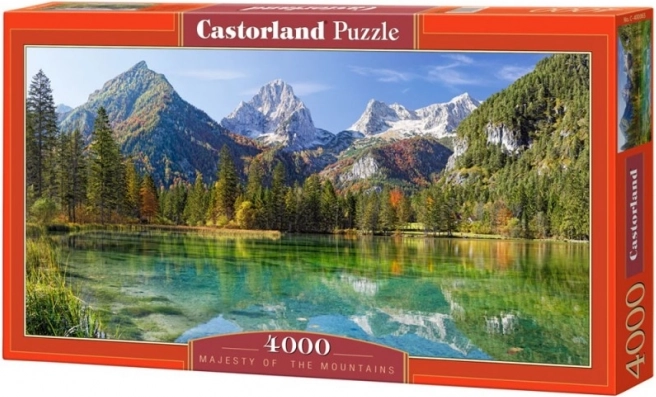 Puzzle 4000 pièces Majesté des montagnes CASTORLAND