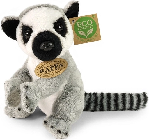Lémur en peluche éco-responsable 15 cm