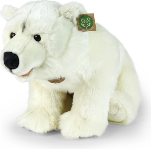 Ours polaire en peluche 47 cm éco-responsable
