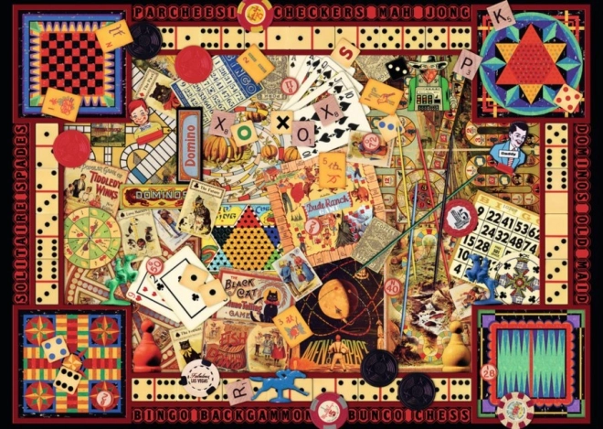 Puzzle Ravensburger jeux classiques