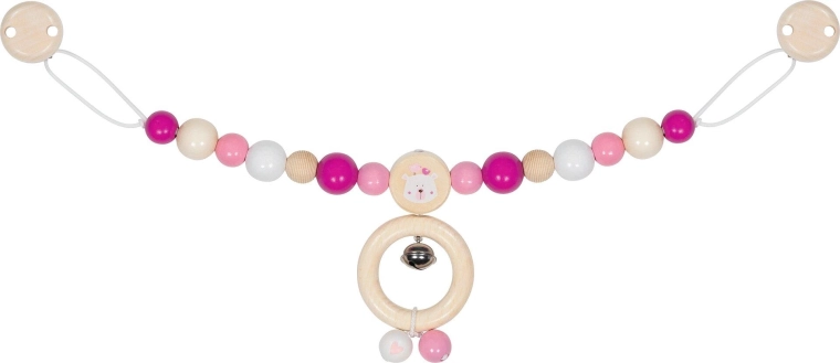 Goki chaîne de poussette avec ourson polaire et clips