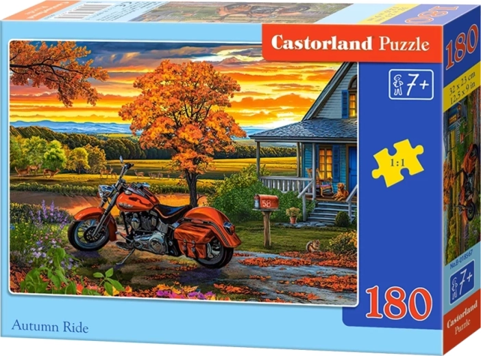 Puzzle Castorland Promenade automnale, 180 pièces