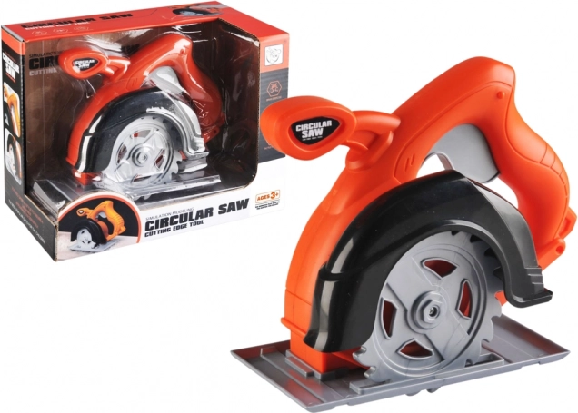 Scie circulaire pour bricoleurs – orange