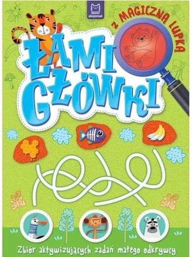 Łamigłówky avec loupe magique – collection pour petits explorateurs
