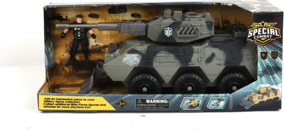 Voiture militaire avec ensemble d'accessoires