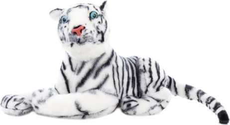 Tigre blanc en peluche 57 cm