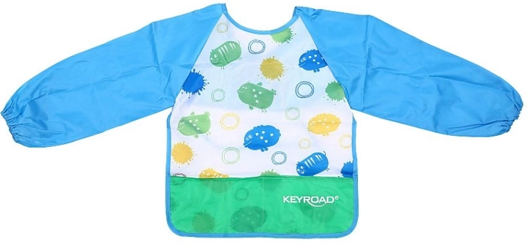 Tablier de travaux manuels avec manches KEYROAD, bleu