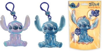 Disney Stitch porte-clés anti-stress à presser avec clip - 1 pièce