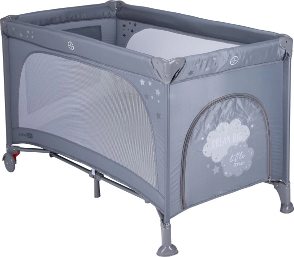 Lit de voyage Freeon Nook gris