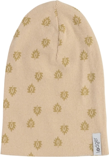 Bonnet beanie Lodger imprimé rib linen (6–12 mois)