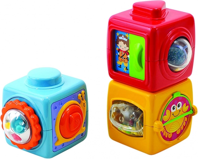 Cubes interactifs pour enfants