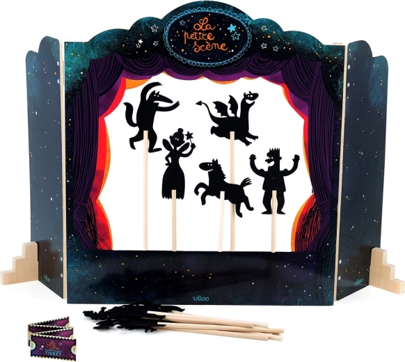 Théâtre d’ombres en bois Vilac La petite scène