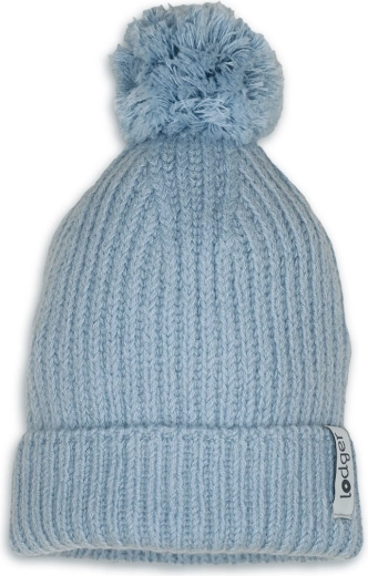 Bonnet en mérinos Lodger Blue fogg 6–12 mois