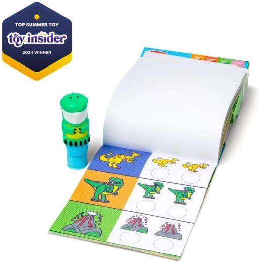 Livre d’autocollants STICKER WOW – dinosaures