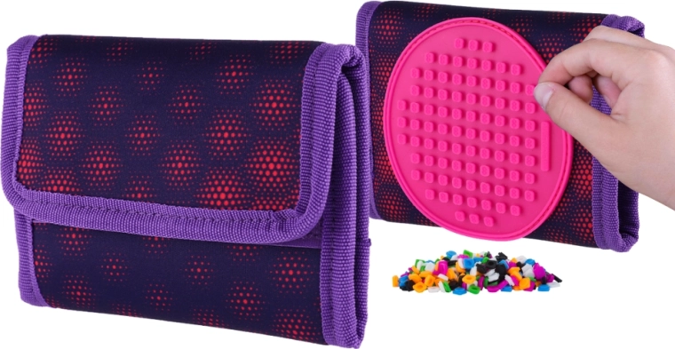 Portefeuille Pixie Crew Hexee avec panneau pixel