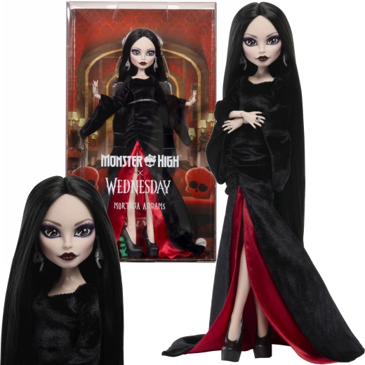 Monster High Collector Morticia Addams – poupée de collection x Wednesday