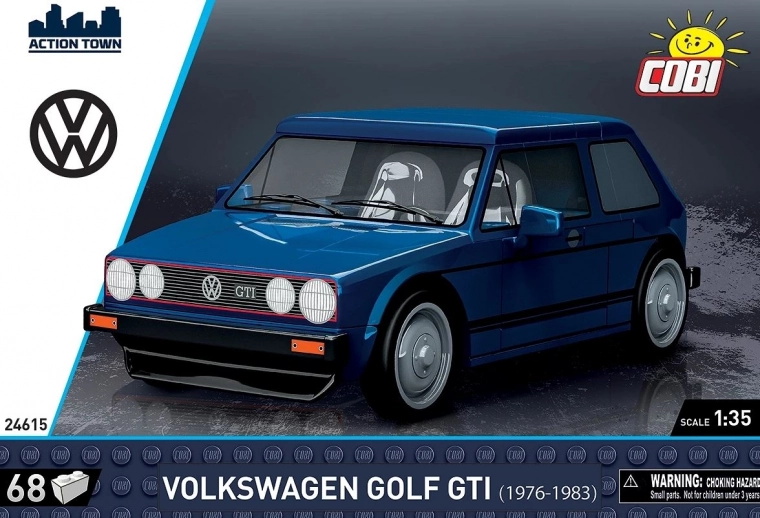 Kit de construction COBI VOLKSWAGEN Golf GTI 1:35 (1976–1983)