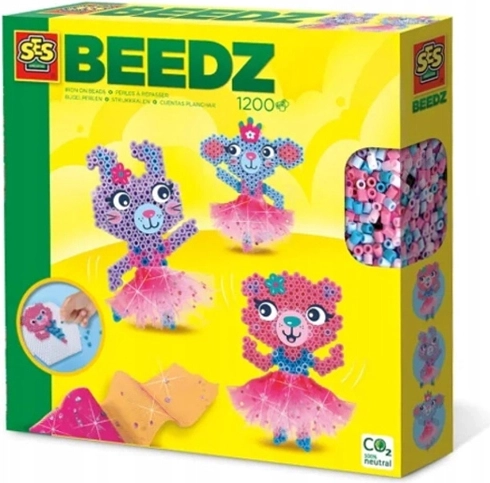 SES perles à repasser – ballerines avec jupe en tulle