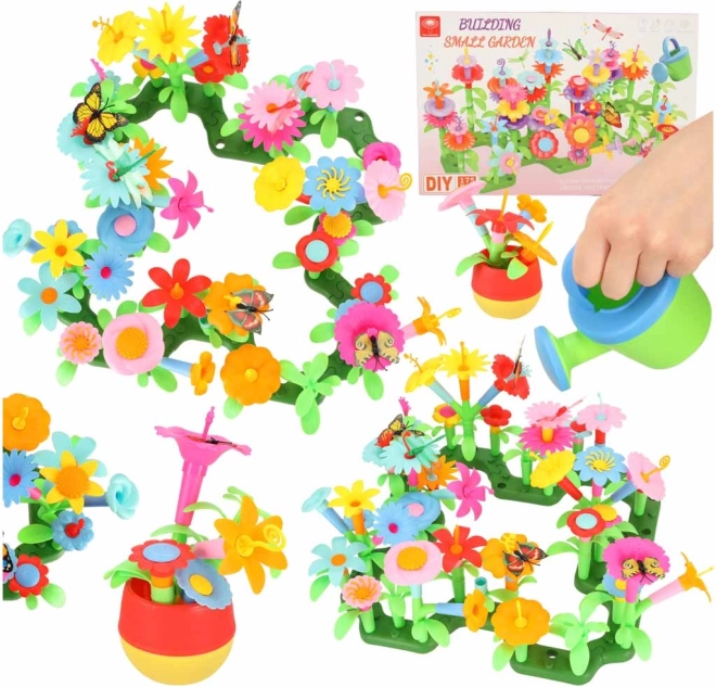 Jeu de construction créatif Jardin de fleurs