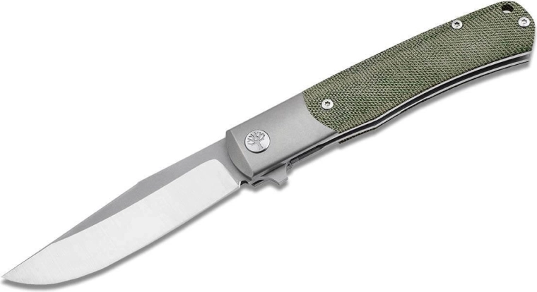 Böker Manufaktur Solingen Trapper TRPPR micarta couteau de poche pliant 8,2 cm vert