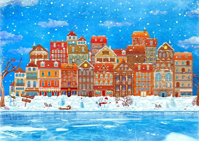 Puzzle Prêts pour Noël 1000 pièces ENJOY