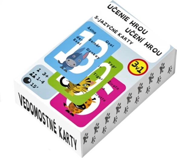 Pierre Noir 4 en 1 – animaux - 1 pièce