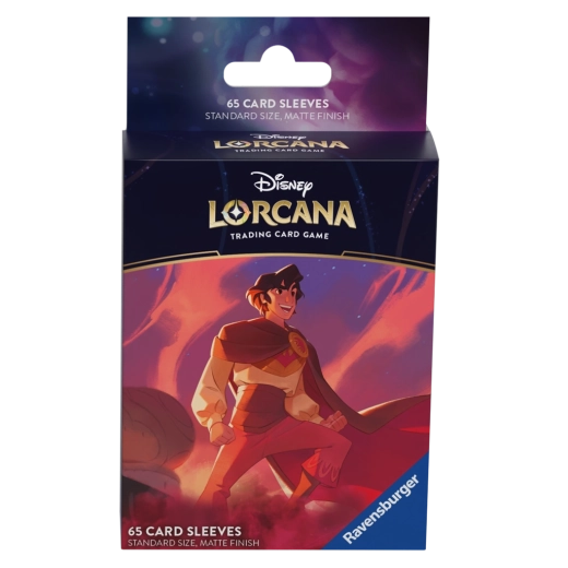 Disney Lorcana set 5 : protège-cartes Aladdin (65 pcs)