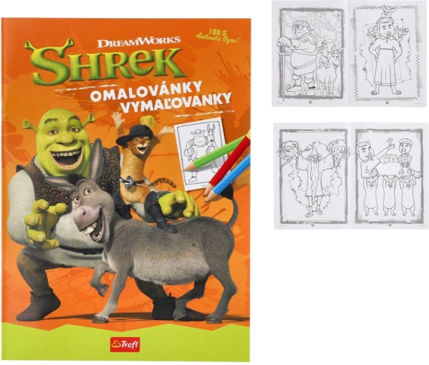 Livre de coloriage Shrek