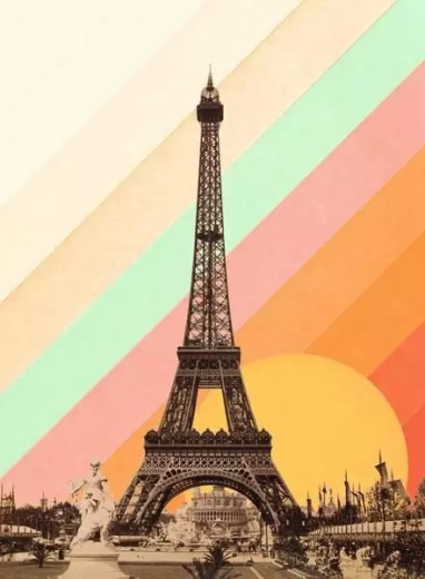 Puzzle Ravensburger Arc-en-ciel sur Paris 500 pièces