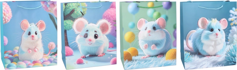 Sac cadeau L pour enfants 30 × 40 × 12 cm