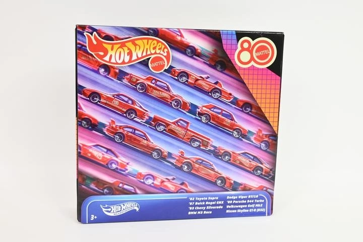 Hot Wheels Silver Series – coffret de collection de 8 voitures des années 80 et 90