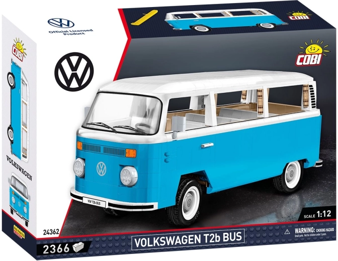 Cobi Volkswagen Transporter T2b Bus 1:12 maquette à construire