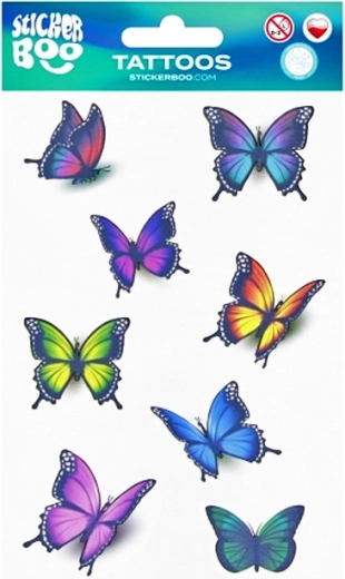 Tatouages papillons pour enfants