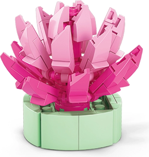 Kit de construction fleur en pot – mini plantes en briques