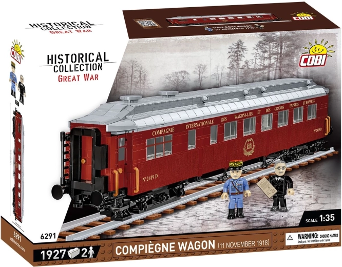 COBI Wagon de Compiègne (11 novembre 1918) 1:35