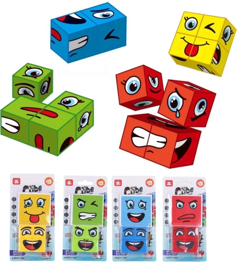 Cube magique sourire – jouet antistress