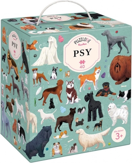 Puzzle 40 pièces Puzzlove – chiens