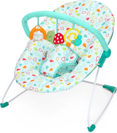 Bright Starts transat avec jouets Colorful Confetti Bouncer dès la naissance
