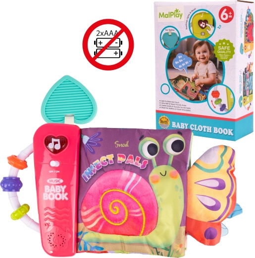 Livre éducatif pour bébés – insectes
