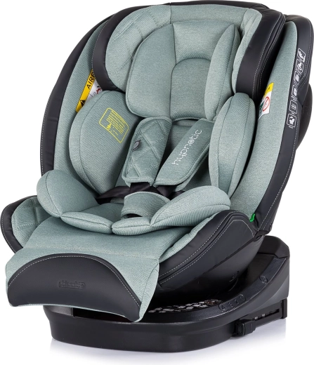 Siège auto Chipolino Hypnotic i-Size 40–150 cm avec Isofix et rotation à 360° – basilic