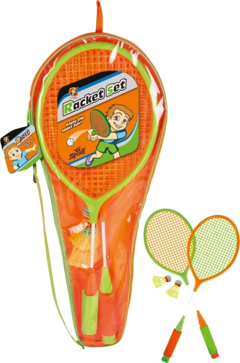 Set de badminton de voyage Sparkys dans une housse 62 cm