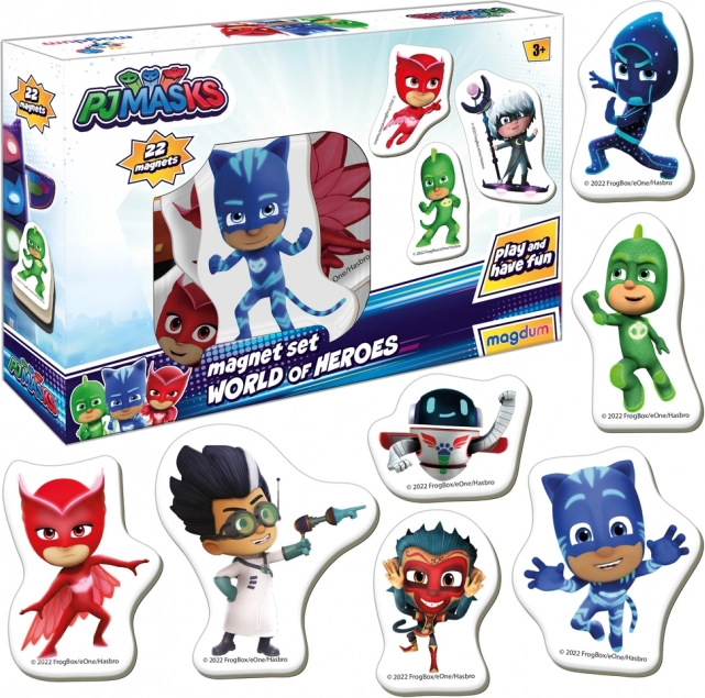 Ensemble d’aimants PJ MASKS
