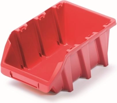 Boîte de rangement en plastique Bineer Long 160 × 98 × 70 mm – rouge
