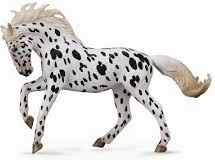COLLECTA Jument Knabstrupper - léopard noir