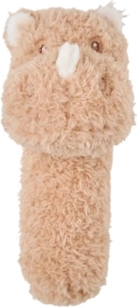 Hochet en peluche Nattou Teddy rhinocéros 14 cm