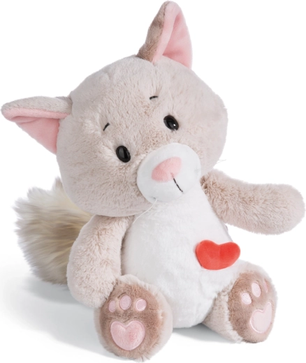 Chaton en peluche tout doux NICI Love 25 cm