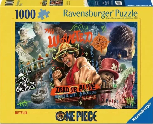 Puzzle Ravensburger One Piece : l’aventure vous attend ! 1000 pièces