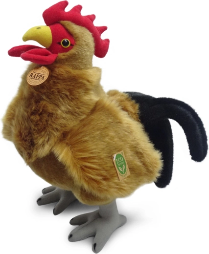 Coq en peluche 34 cm éco-responsable