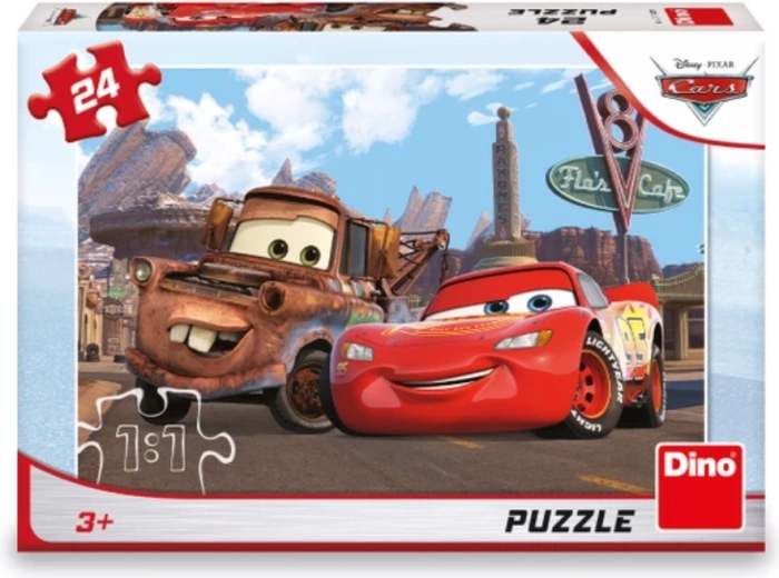 Puzzle Dino Voitures en ville – 24 pièces