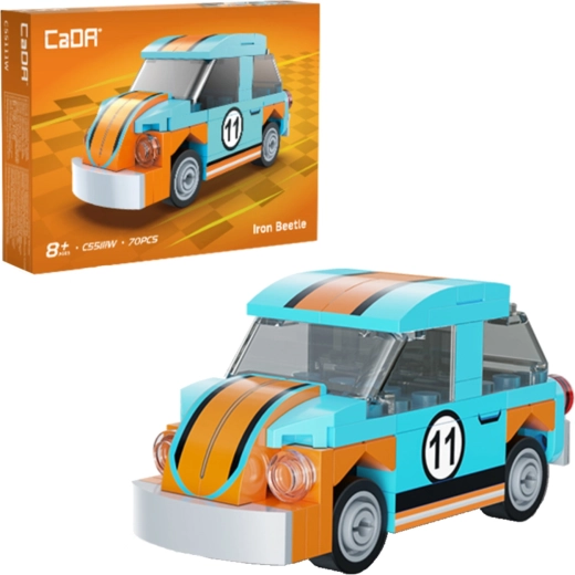 CaDA kit de construction voiture Iron Beetle 70 pièces